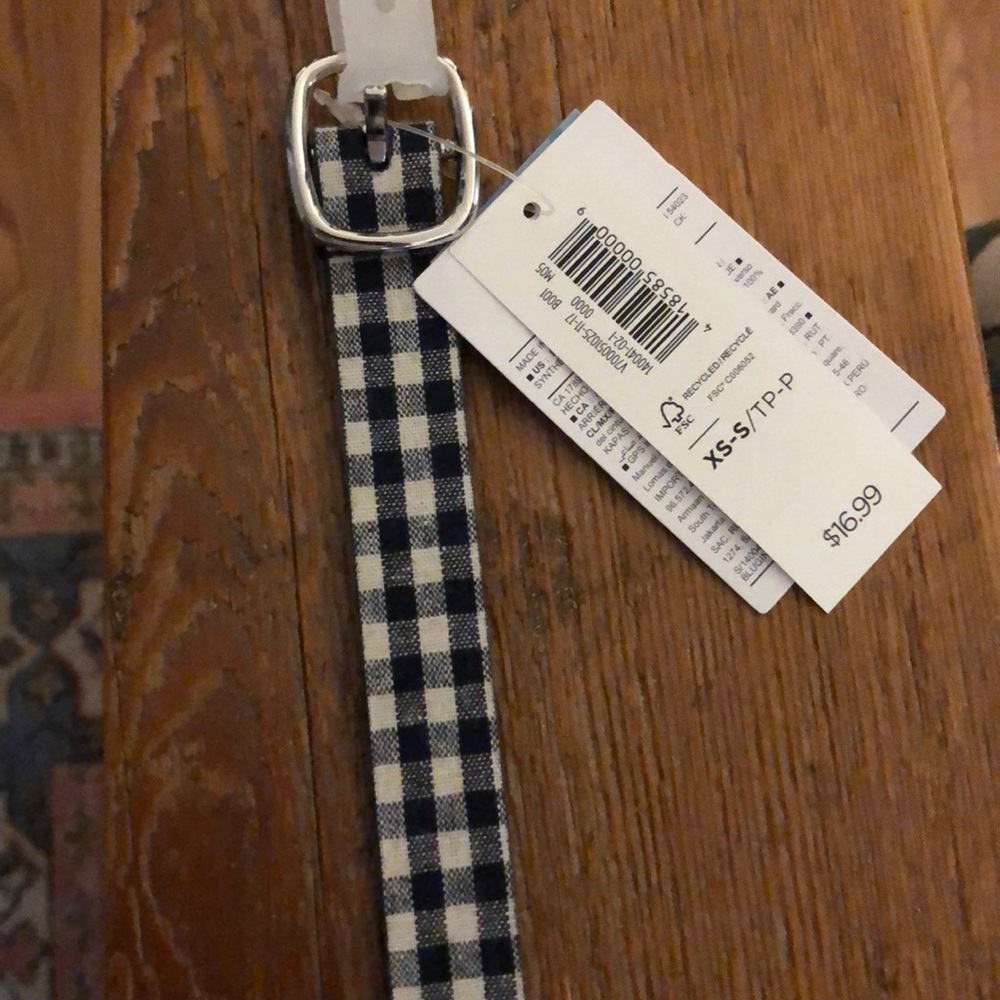 Brand new belt